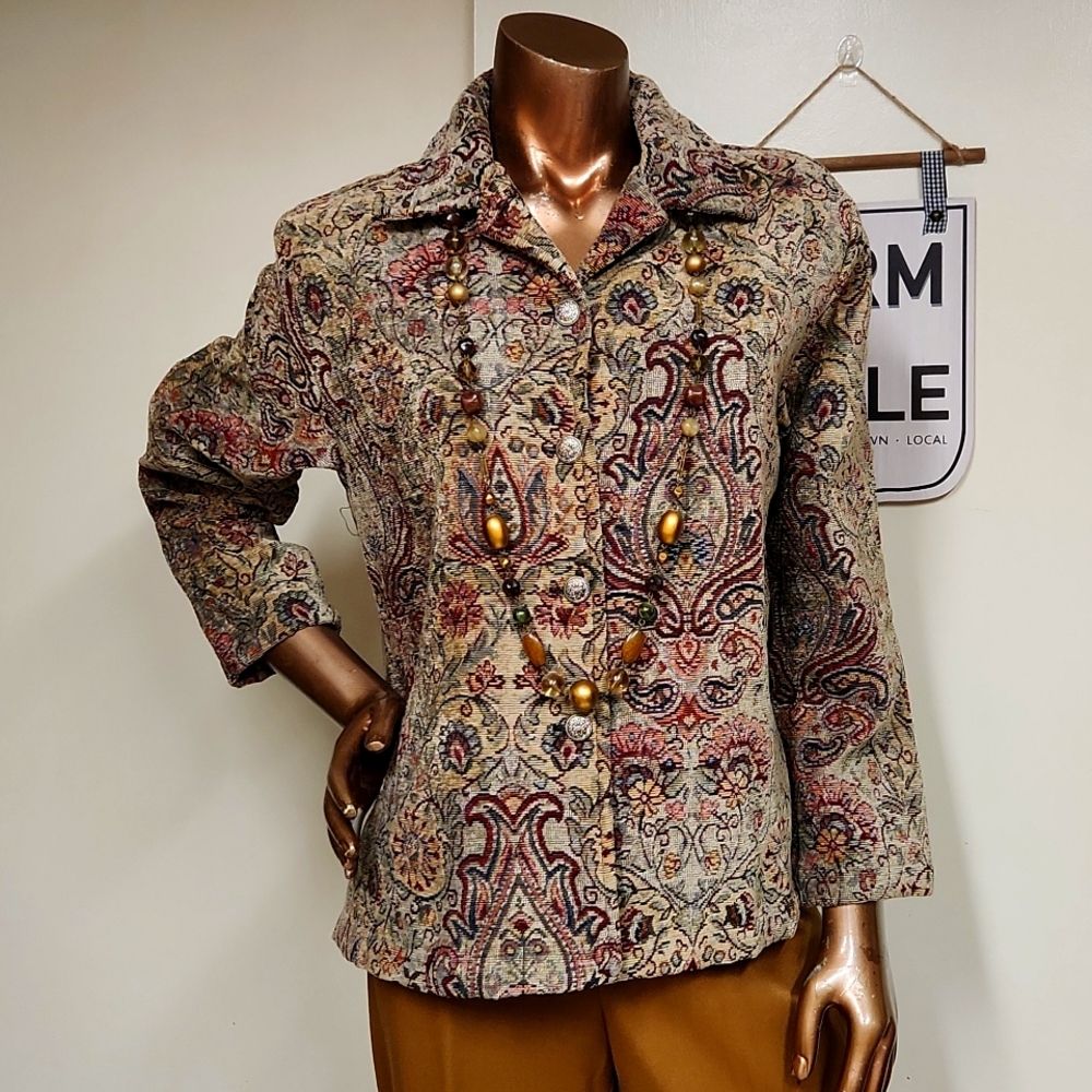 E•L•C•C• Tapestry Blazer
